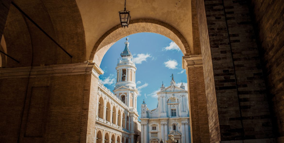 The-basilica-of-Loreto-Italy